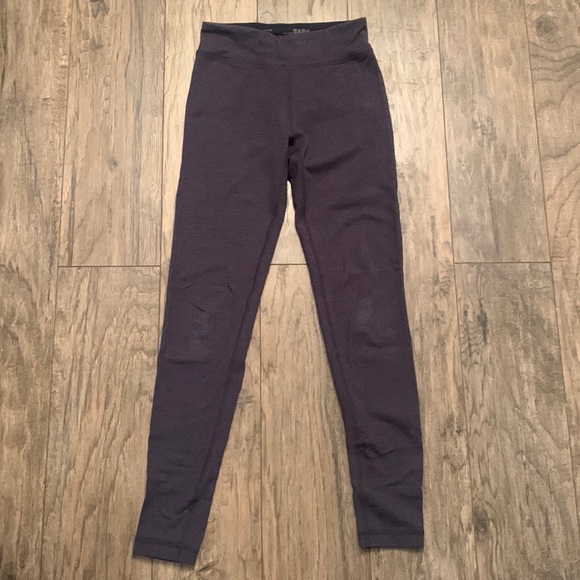 Athletic Works grey cotton tights - Picture 1 of 4